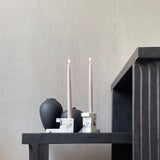 Brick Candle Holder, Low - Calacatta