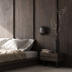 101 Copenhagen - Clam Wall Lamp - Burned Black - Wall Lamp