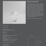 101 Copenhagen - Katachi Vase, Medio - Clear - Vase
