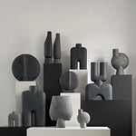 101 Copenhagen - Sphere Vase Tall - Dark Grey - Archive