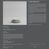 Native Dinner Set - Birch