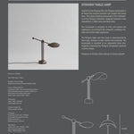 101 Copenhagen - Stingray Table Lamp - Bronze - Table Lamp