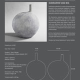 101 Copenhagen - Submarine Vase, Big - Light Grey - Vase