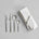 101 Copenhagen Kogei Cutlery - Brushed Steel and linen pouch