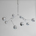 101 Copenhagen - Drop Chandelier Globe - Chrome - Chandelier