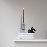 101 Copenhagen - Brick Candle Holder, Tall - Limestone - Candle Holders