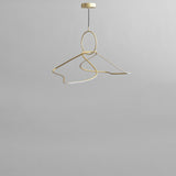 Kumo Chandelier, Mini - Brass