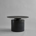 101 Copenhagen - Pillar Table, Low - Burned Black - Coffee or Side Table