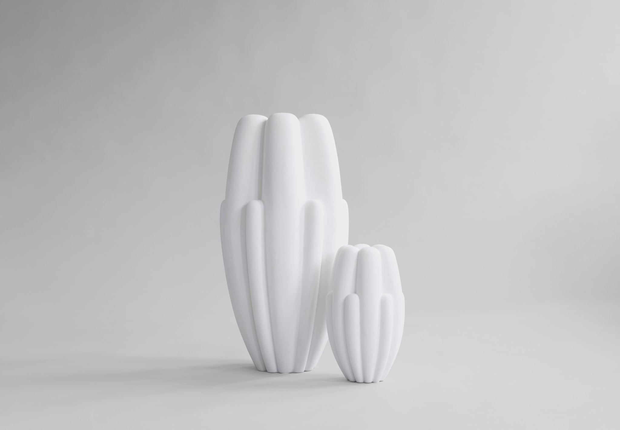 Bloom Vase Slim, Big - Bone White - 101 Copenhagen