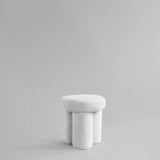 Big Foot Stool - White (Sheepskin) - 101 Copenhagen