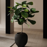 101 Copenhagen - Sunao Plant Pot, Big - Black - Plant Pot