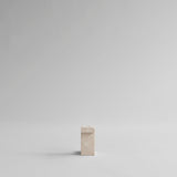 101 Copenhagen - Brick Candle Holder, Tall - Limestone - Candle Holders