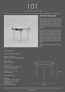 Phantom Table, Low - Chrome