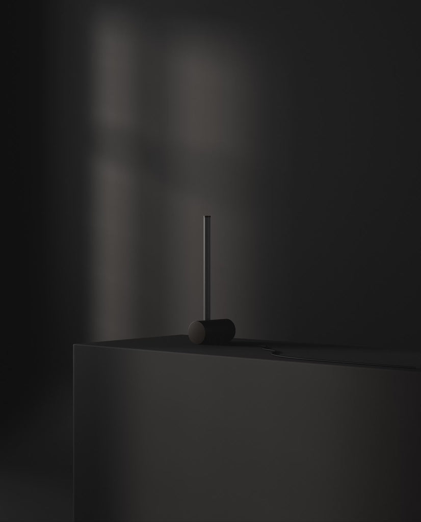 101 Copenhagen Stick Table Lamp turned on and off