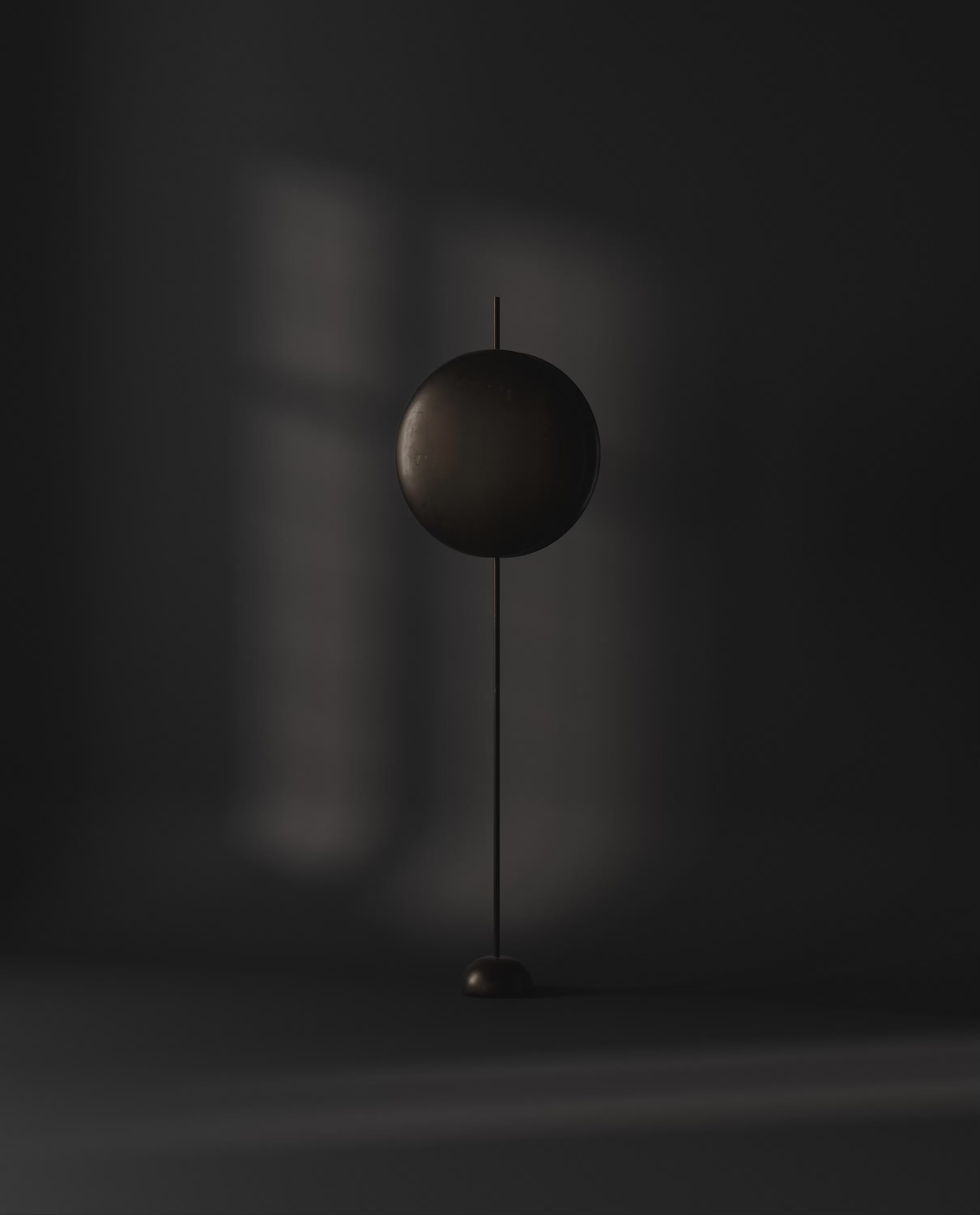 101 Copenhagen Totem floor Lamp turned on and off