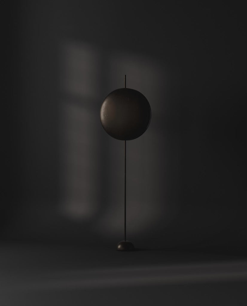 101 Copenhagen Totem floor Lamp turned on and off