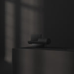 101 Copenhagen Brutalist table Lamp turned on and off