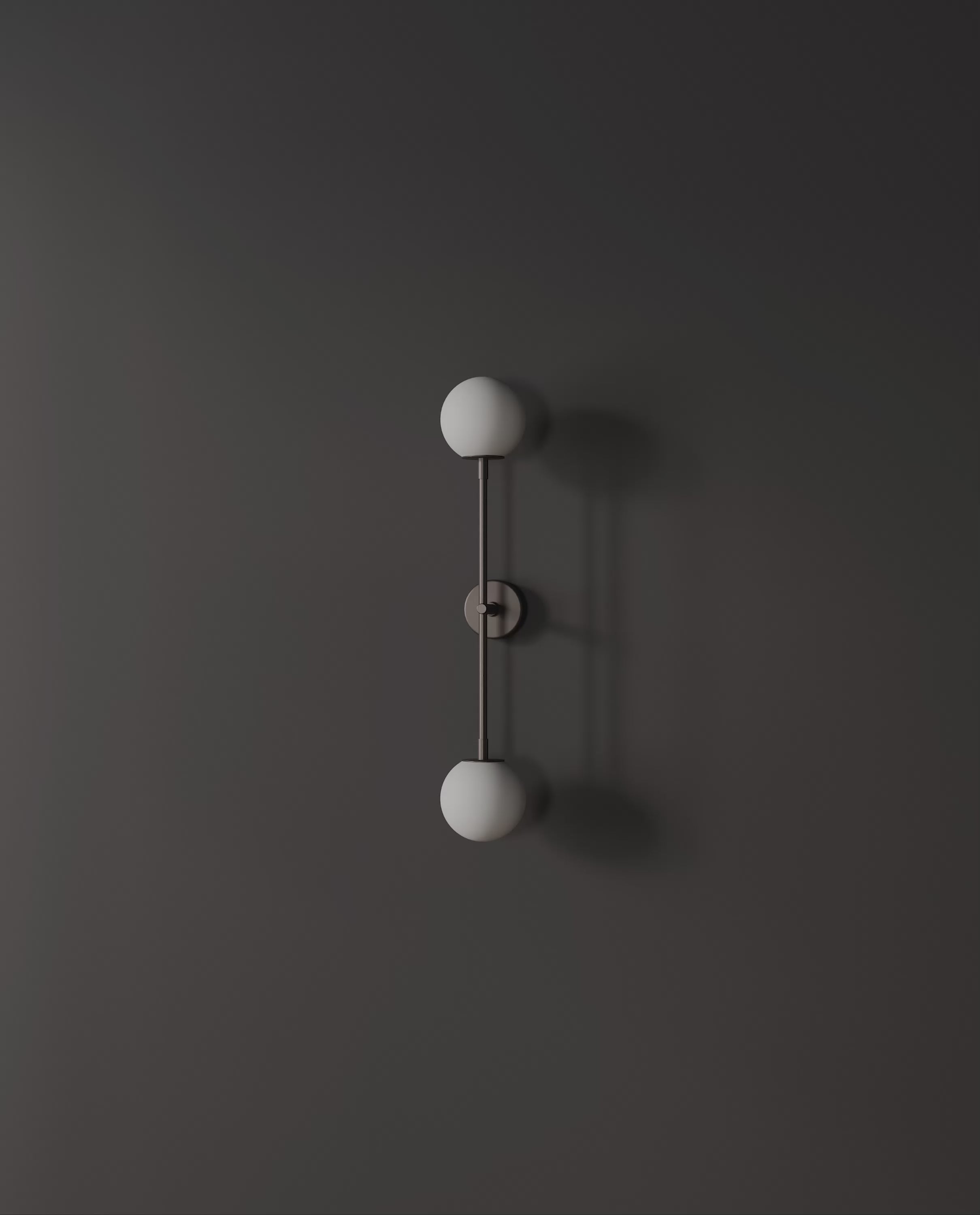 101 Copenhagen Drop Bulp wall lamp 
 turned on and off