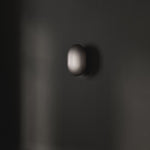 101 Copenhagen Clam Wall Lamp -  Bronze turned on and off