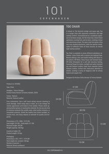 Toe Chair - Nubuck