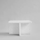 Brutus Coffee Table - Bone White