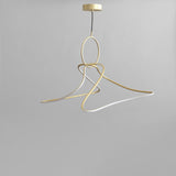 Kumo Chandelier, Big - Brass