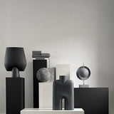 101 Copenhagen - Offset Vase, Mini - Dark Grey - Vase