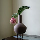 Duck Vase, Fat - Taupe