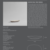 101 Copenhagen Native Oval Tray, Medio style sheet