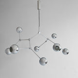 101 Copenhagen - Drop Chandelier Globe - Chrome - Chandelier