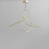 Kumo Chandelier, Big - Brass