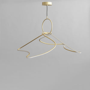 Kumo Chandelier, Big - Brass